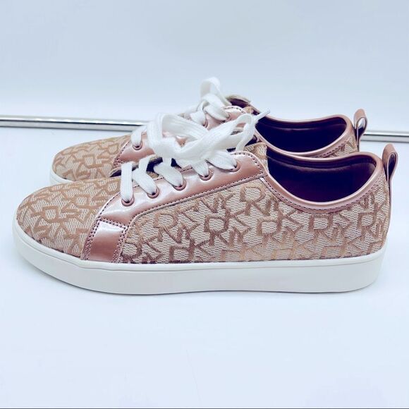 DKNY Big Girls Cam Jacquard Sneakers Size 5 - Picture 5 of 12